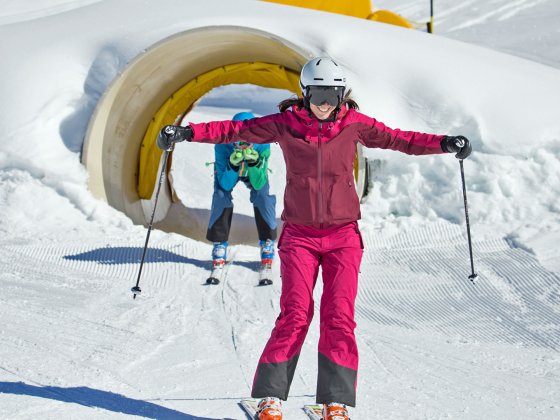 koenigsleiten zillertal winter skifahren snowpark